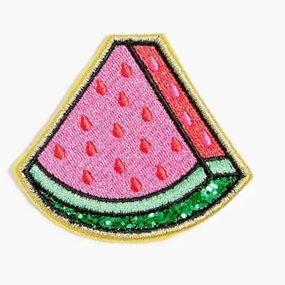 J. Crew Fruit sticker patches set-of-three
